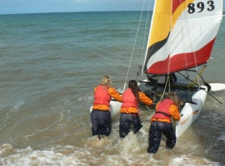  Navegar en catamarán 